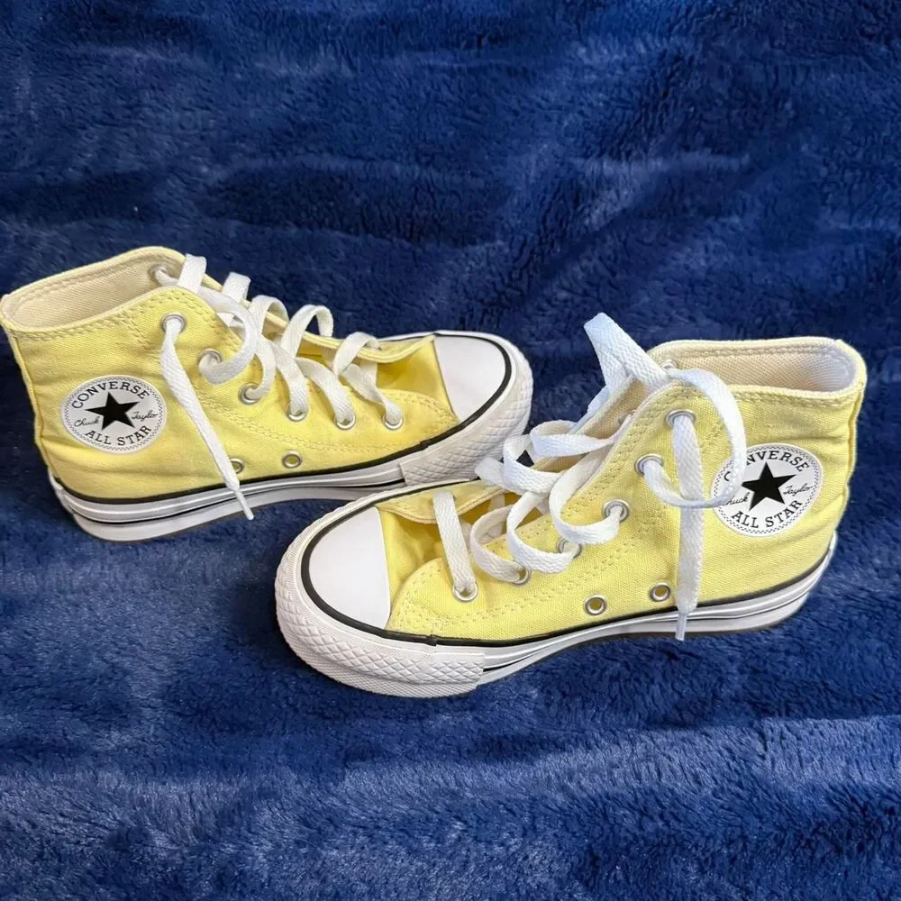 Converse Yellow First-shoes-baby-shoes